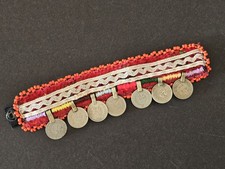 Tribal Armband mit  Münzen