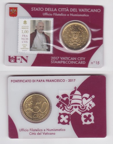 Vatikan euro cent münze - euro,