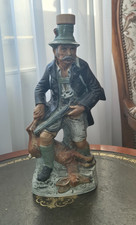 Weinflasche Keramik. Figur