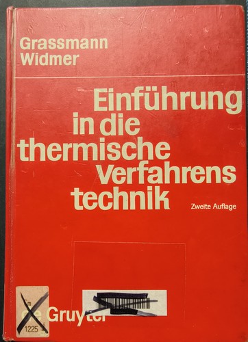 Einführung die thermische - in,