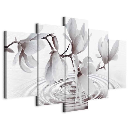 Bild magnolien am wasser - am,