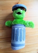 Oscar aus der Tonne, Kuscheltier, neuwertig, 90er Jahre, Rarität