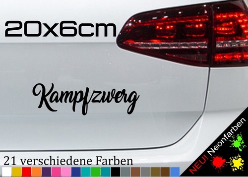 Kampfzwerg aufkleber lustig - kampfzwerg,