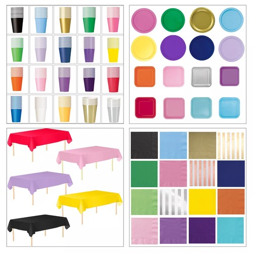 Solid farben party teller - solid,