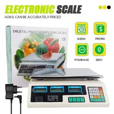 Geeichte Ladenwaage 40KG