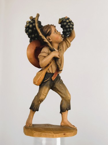 Holzfigur junge mit - „junge,
