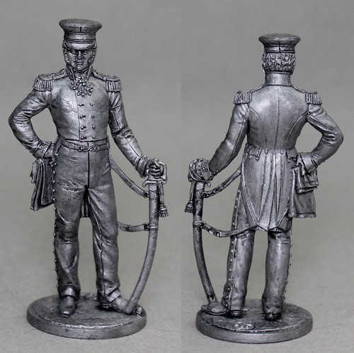 Zinnfigur generalmajor p - generalmajor, a.p
