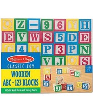 Wooden ABC/123 Blocks
