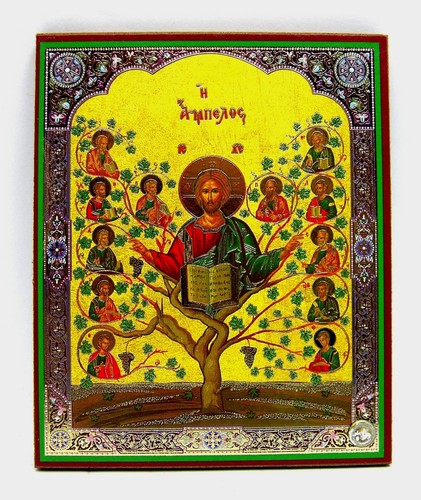 Ikone weinstock apostel - weinstock, jesus