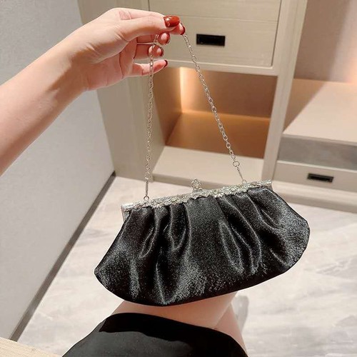 Abendtasche satin glänzend - satin,