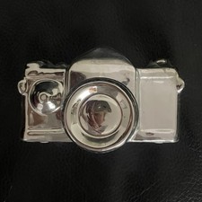 Butlers Dekoartikel Dekoobjekt Kamera Silber / Metall Optik