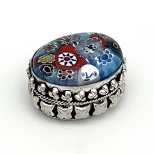 Vintage Pillendose Murano