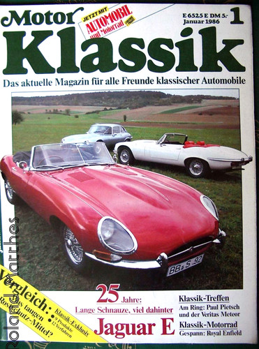 Motor klassik jaguar - motor,