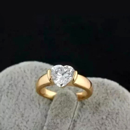 Karat herzform weiß - 2,00,