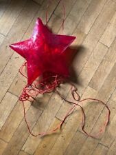 Fensterschmuck Weihnachten Stern impressionen Weihnachtsstern beleuchtet rot