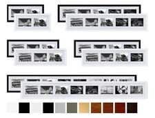 Collage Holz Bilderrahmen Galerie mit Passepartout für 2 - 9 Fotos 10x15 13x18