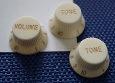 . Fender Squier Classic Vibe 50s/60s  Stratocaster GUITAR KNOBS  Control Reissue