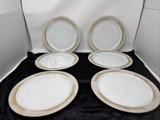 C806 Victor Vasarely Teller Manipur Rosenthal Ambrosio Puzzi 6x 25 cm Vintage