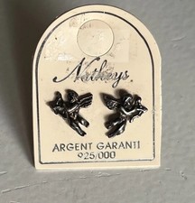 925 Silber Ohrringe Amor 1 cm