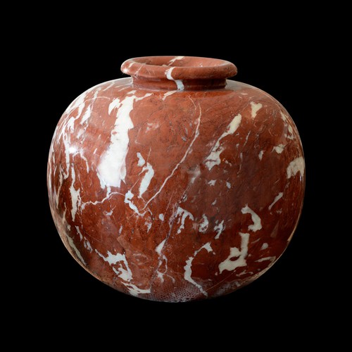 Vase aus marmor rot - marmor,