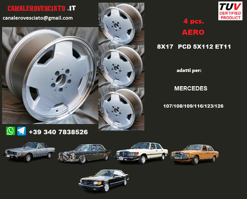 Felgen für mercedes 8x17 - 17,