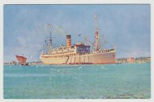 AK  Deutsche Ost Afrika Linie,  Dampfer vor Daressalam Marinemaler R. Schmidt