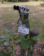 Zaunfigur Zaunhocker witziger