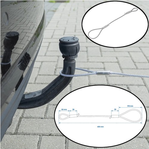 Anhänger abreißseil 40cm mit - anhänger,