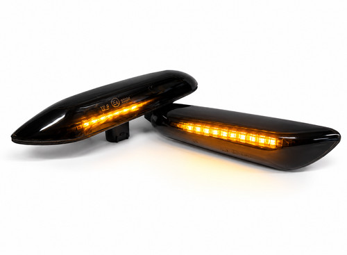 Led seitenblinker schwarz - led, 2x