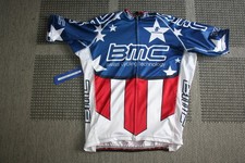 Radsport Trikot Team BMC amerikanischer Meister USA 2010 George Hincapie