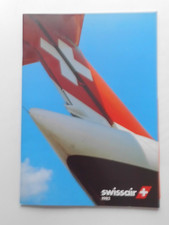 SWISSAIR AIRLINES 1982