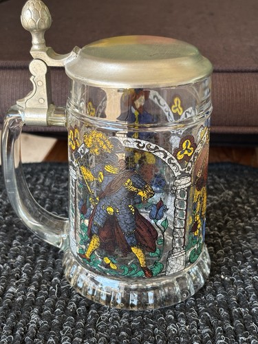 Bmf rein zinn bierkrug - rein-zinn, mit