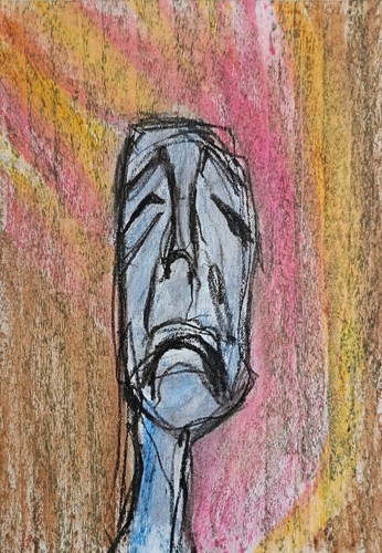 Art portrait painting modern - art,