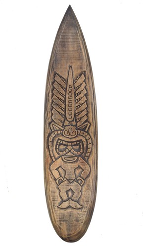 Tiki rustikal surfboard - tiki,
