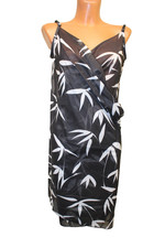 Lascana Wickelkleid L 40/42 Strandkleid Trägerkleid dünnes Kleid knielang