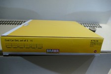 BRAWA H0 - 47026 -  3er set Kohlenwagen DRG