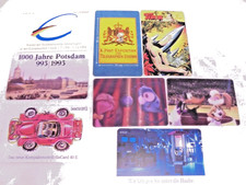 7. alte, seltene Telefonkarten gebraucht Zeitraum v.1990