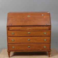 Sekretär Schrägklappensekretär wohl Kiefer um 1870 Schweden 1982 restauriert