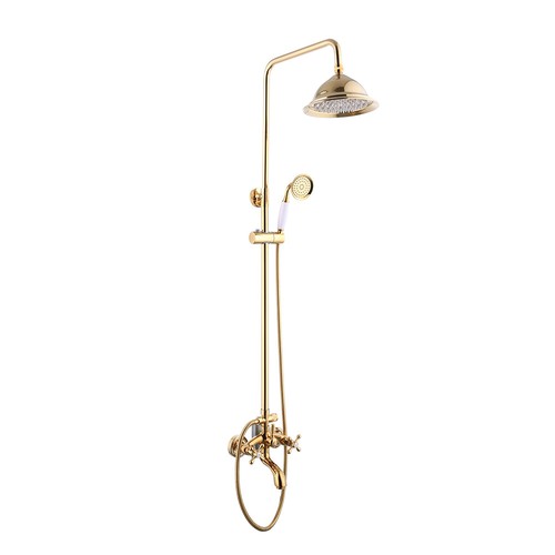 Retro gold duschset - gold,
