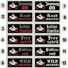 Aufnäher Patch Biker