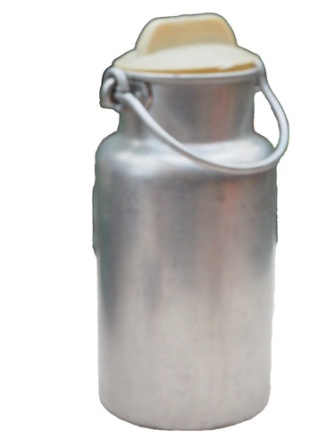 Antike milchkanne aluminium - antike,