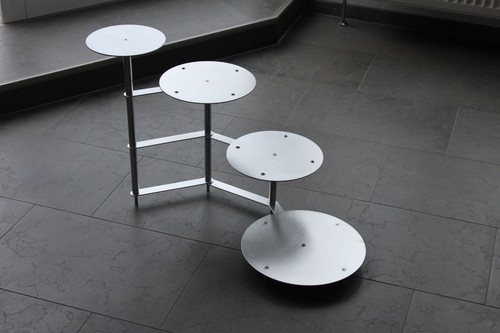 Aluminium tortenständer - aluminium,
