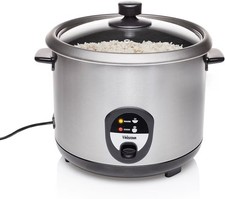 Tristar RK-6129 Reiskocher, 1,5L Reis Warmhaltfunktion 500W Edelstahl