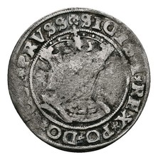 Polen Groschen Pruski (Preussen) 1529 Toruń Sigismund I. ss