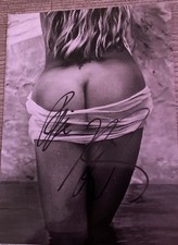 REGINA HALMICH - Boxen Sportlerin - SEXY Originalautogramm 13x18 cm