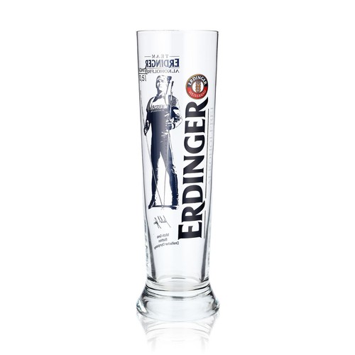 Erdinger bier glas 5l - glas, 0,5l
