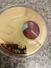 [#553504] Vatikan, Medaille, Le Pape Jean-Paul II, 2005, STGL, Copper Gilt