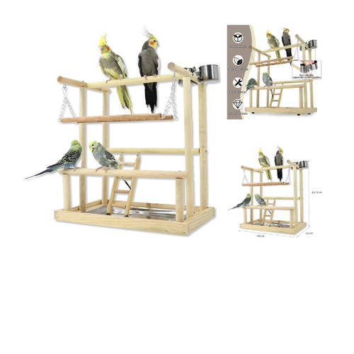 Vogelspielplatz holz spielzeug - vogelspielplatz,