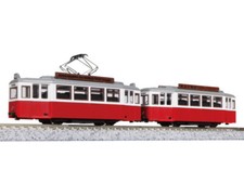Kato 14-806-3 - My Tram Oldtimer Straßenbahn rot - Spur N - NEU