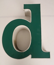 Leuchtbuchstabe d Leuchtreklame 70er 80er Pop Art Neon Werbung Letter vintage